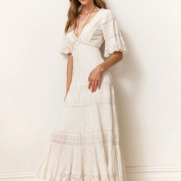 Marlowe Cotton Midi Dress - Picture 2 of 2